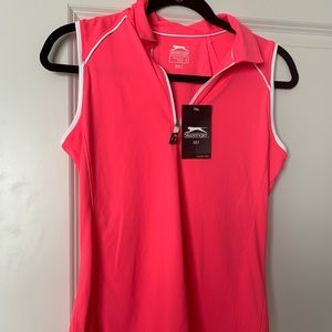 Slazenger Golf Shirt. Pink